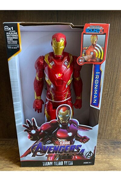 scntoys Avengers Ironman Figür Demir Adam Figür Ironman Figür Sesli Işıklı Av...