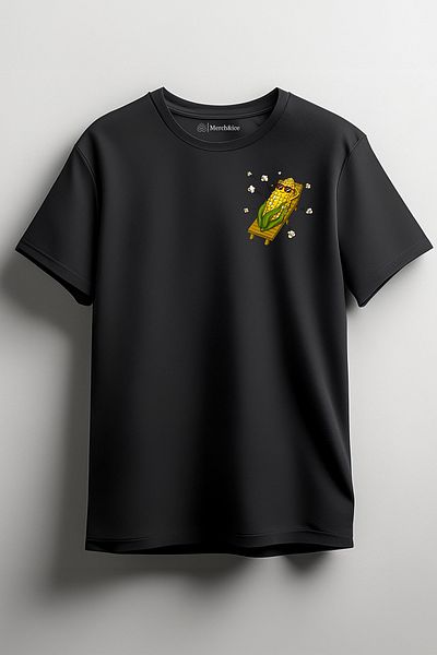SM Satranç Medya Μπλουζάκι Unisex Corn Printed