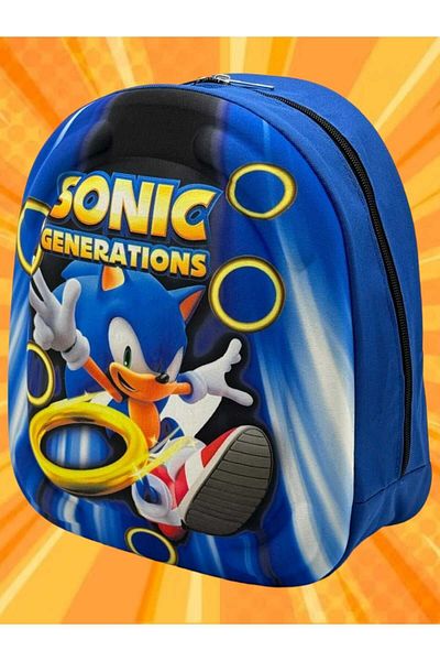 Tezzgelsin Rucsac pentru copii Hedgehog Sonic Grădiniță 2-6 ani 5d în relief pentru băieți