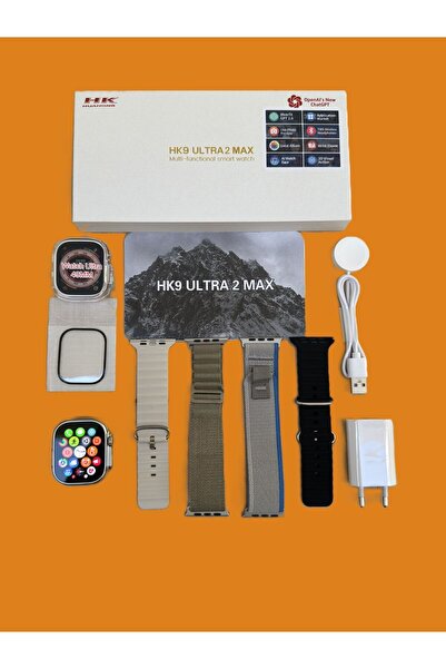 FIRSATTAN Hk9 Ultra2 Max 49mm Akıllı Saat Chat Gpt/dahili Hafıza/3d Animasyon...