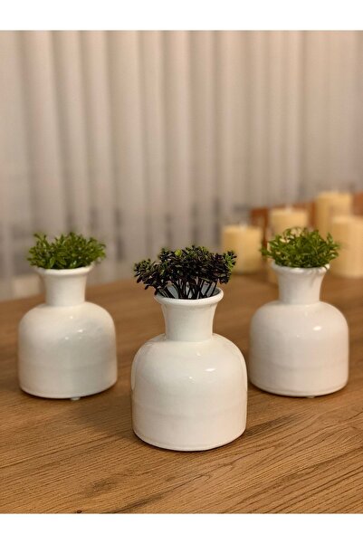 CARMEN SOFT paris 3’lü Dekoratif Minimal Vazo