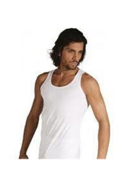 Tutku Men's White Undershirt, Pack of 12, 100% Cotton