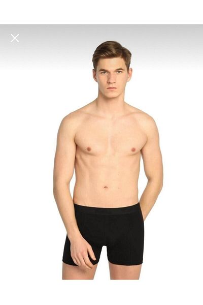 Tutku 0114-tut Black Lycra Boxer