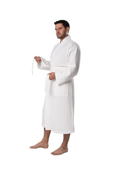Bagno Milano Organic Cotton Bathrobe Set of 2 - 100% Cotton-dowry Bathrobe Set-family Bathrobe Set