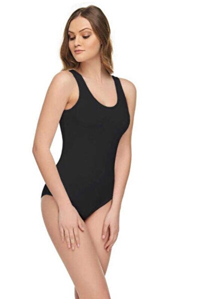 Tutku Elit - Жіночий боді з широкими бретелями з модального еластану Elt2005