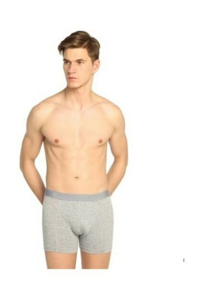 Tutku Ανδρικά γκρι 6 Pack Lycra Cotton Boxers