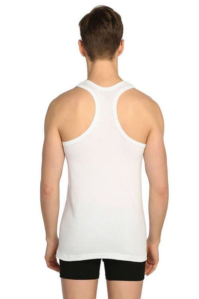 Tutku Tricou sport cu nervuri albe pentru bărbați 0118