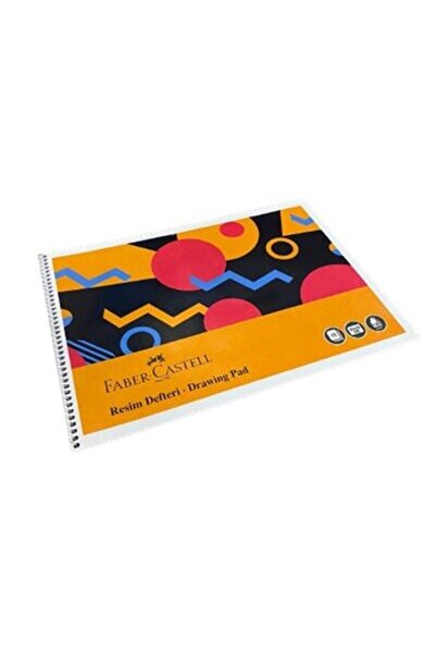 Faber Castell فابر كاستل 25 × 35 كرتون غلاف دفتر رسم 15 ورقة.