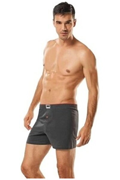 Tutku 4 Pieces Men's Combed Cotton Boxer, 4 Colors Mixed