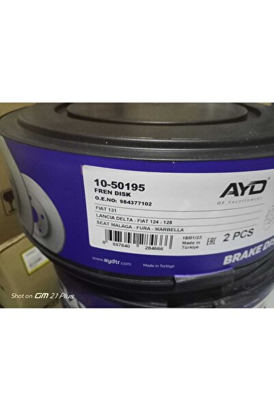 AYD DOĞAN KARTAL ŞAHİN MURAT 131 SERÇE MURAT 124 FREN DİSK AYNASI ÖN TAKIM AYD MARKA