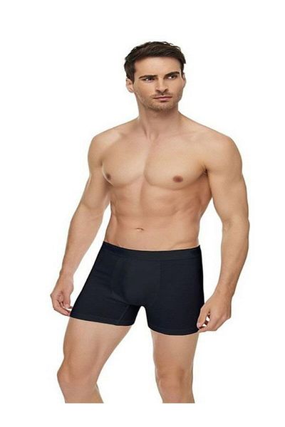 Tutku Ανδρικό μαύρο μπόξερ 4 τεμαχίων Lycra Super Quality