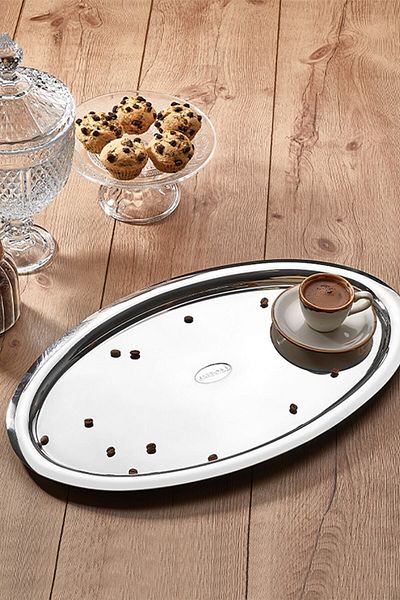 Amboss Emerald Stainless Steel Catering and Presentation Serving and Tea Tray