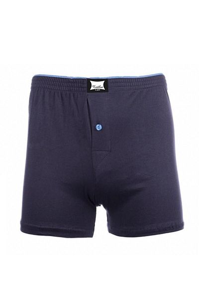 Tutku Ανδρικό Navy Blue Combed Cotton Boxer 6 Pack 0117