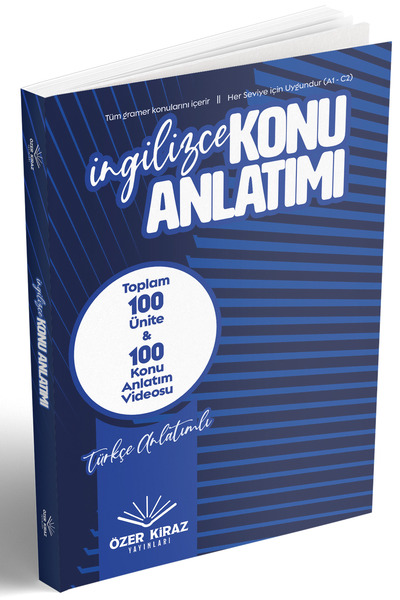 Özer Kiraz Yayınları 7 Kitaplı ve Video Destekli Genel İngilizce Seti