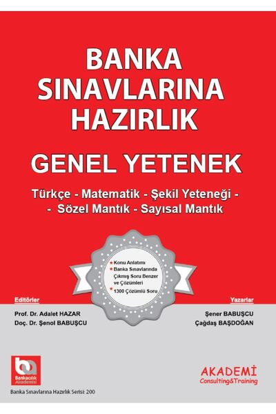 Akademi Consulting Training Banka Sınavlarına Hazırlık Genel Kültür Ve Genel ...