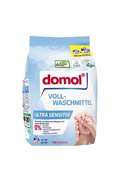 ROSSMANN Toz Çamaşır Makinası Deterjanı 18 Yıkama Ultra Hassas