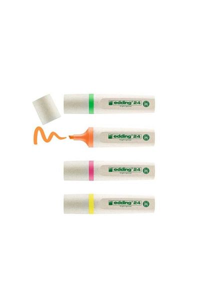 Edding Eddıng 24 Ecolıne Phosphorescent Set of 4