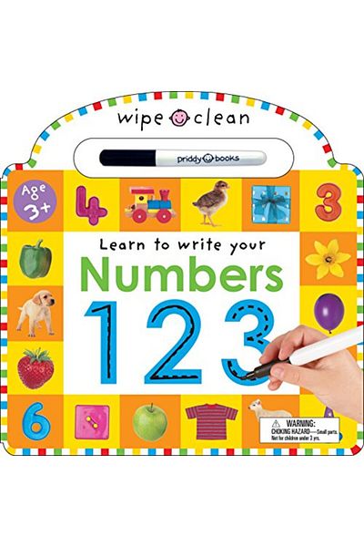 Macmillan Distribution Wipe Clean Numbers Wipe Clean Learning Books
