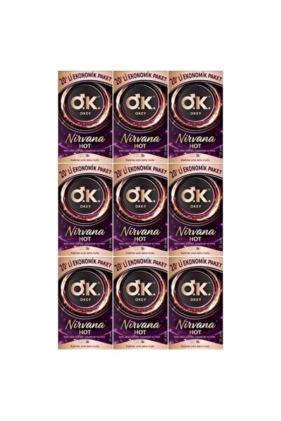 Okey Prezervatif 180 Adet Nirvana Ekonomik Pk (9PK*20)