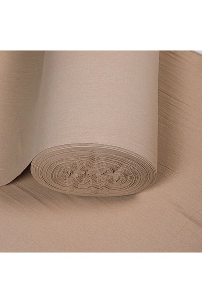 KAMİZ Μπεζ ύφασμα Şile Οργανικό Ύφασμα-100% Βαμβάκι Şile Ύφασμα