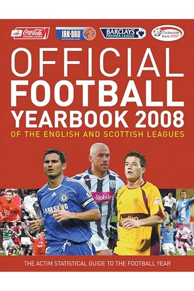 Macmillan Distribution Official Football Yearbook Of The English And Scottish Leagues 2008