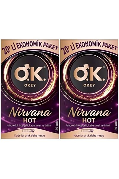 Okey Prezervatif 40 Adet Nirvana Ekonomik Pk (2PK*20)