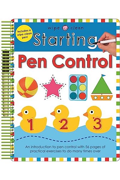 Macmillan Distribution Starting Pen Control Wipe Clean Learning