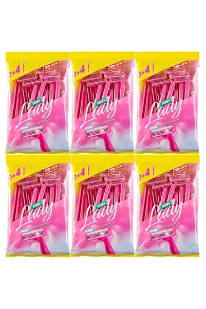 Derby ( STD ) Derby Lady Traş Bıçağı Çift Bıçaklı 84 Lü Set (6PK*14) ( TEKLİD...