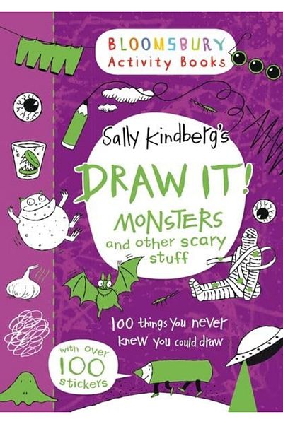 Macmillan Distribution Draw It Monsters And Other Scary Stuff Bloomsbury Activity Books