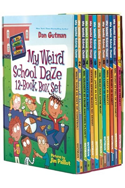 Harper Collins مجموعة كتب My Weird School Daze المكونة من 12 كتابًا - 112 كتابًا