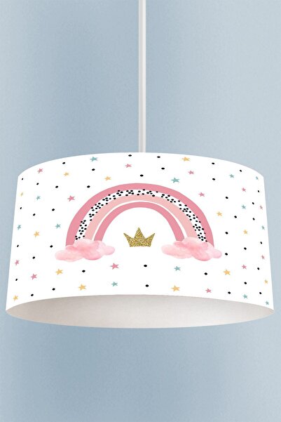 Talia Home Gökkuşağı Desenli Çocuk Ve Bebek Odası Sarkıt Avize Tlav-305