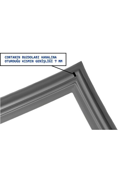 Kazaz Conta Hotpoint-ariston Uyumlu Buzdolabı Kapı Contası 67 X 80 Cm