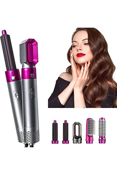KosGrup 5'ın 1 Hot Aır Styler Orijinal Ürün Pro Hava Üflemeli Saç Şekillendirici