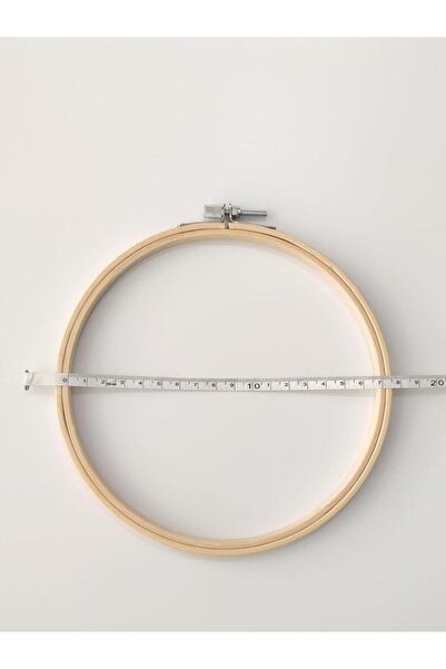 BALIM ÖRGÜ EVİ Bambu Vidalı 3'lü Nakış Kasnağı Seti 3 Farklı Boy