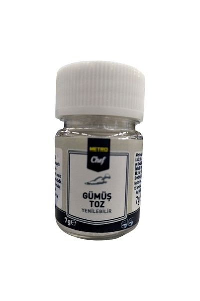 Metro Chef Silver Powder (Edible) 7g