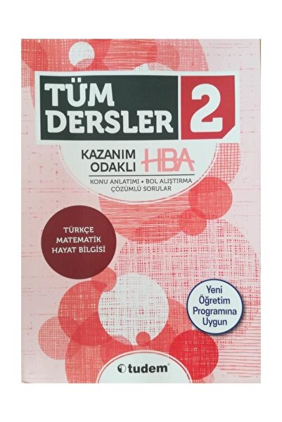 Tudem Yayınları Tudem 2.sınıf Tüm Dersler Hba