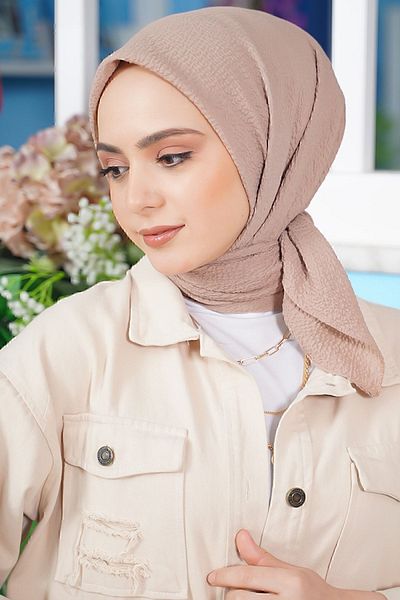 Organic Scarfs Testtür Mio γυναικείο κασκόλ Hijap - Jazz Model