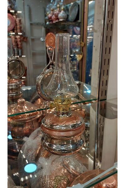 Bakır Center Bakır Gaz Lambası Küçük Boy