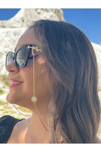 glasses accessory Glasses Chain Round Epoxy