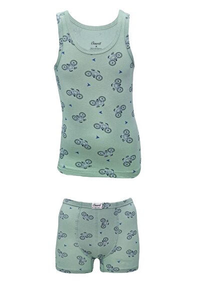 Onurel Σετ μπόξερ εσώρουχου 5 τεμαχίων για αγόρι με πολύχρωμα σχέδια από Lycra