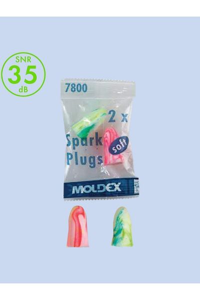 MOLDEX (7800) سدادات أذن فائقة النعومة - دراسة - نوم - 10 أزواج