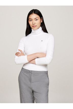 Tommy Hilfiger Roll Neck Slim Long Sleeve T Shirt Fiyat Yorumlar Trendyol