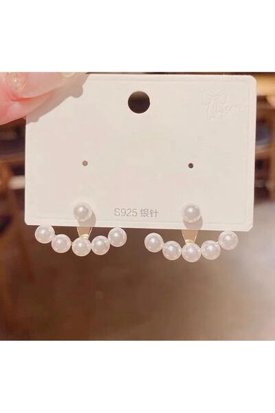 DESİGNEDBYD Modern Two Different Uses Popular Earrings