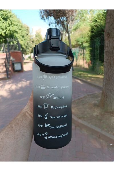 OSMEY Tritan Water Bottle - Motivational Water Bottle