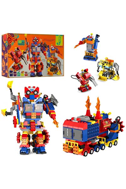 MEGA Transformer 4'ü bir Arada Blok Seti 181 Parça