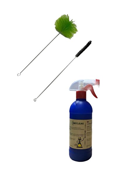 Nargile Uzmanı Nargile Temizleme Seti Komple Ser Cam Ve Temizlik Sıvısı