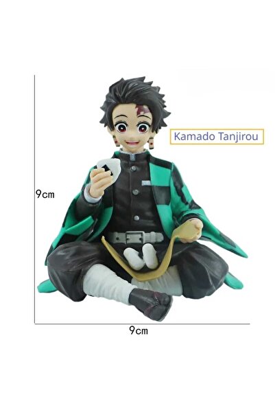 Meyra Accessories 1 anime karakter figürler tanjirou- nezuko-zenitsu-inosuke-mitsuri-giyuu kimetsu no yabia hediyelik