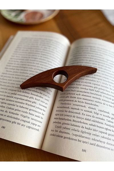 ÇamaŞırcıM Специален ръчно изработен пръстен за четене на книги