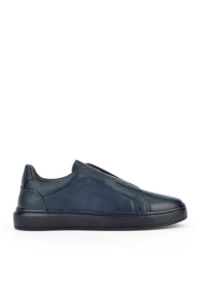 Ziya Ανδρικό Sneaker από γνήσιο δέρμα - Navy Blue 143983Z060
