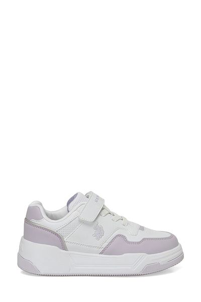 U.S. Polo Assn. Milow Jr 4Pr White Girls' Sneakers